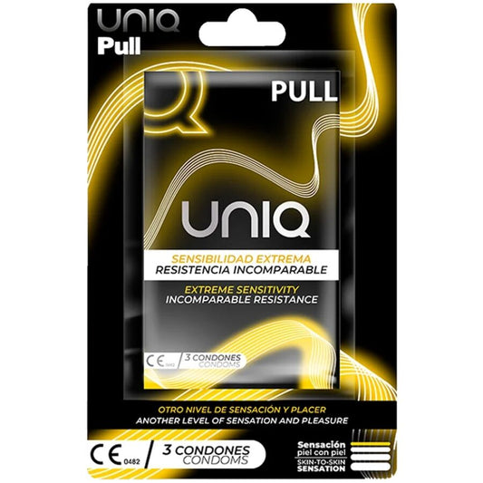 UNIQ - ΠΡΟΦΥΛΑΚΤΙΚΑ ΧΩΡΙΣ ΛΑΤΕΞ ΜΕ ΤΑΙΝΙΕΣ 3 ΤΕΜΑΧΙΩΝ
