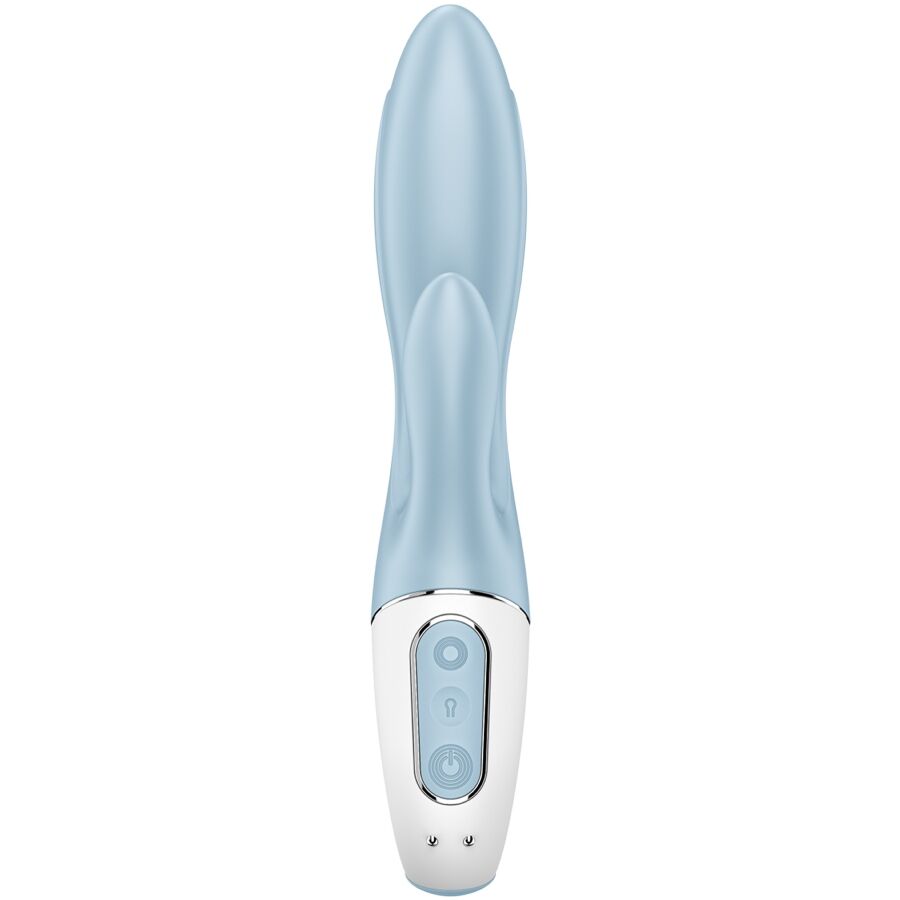 SATISFYER - ΑΝΤΛΙΑ ΑΕΡΑ BUNNY 1 ΦΟΥΣΚΩΤΟΣ ΔΟΝΗΤΗΣ ΚΟΥΝΕΛΙΟΥ ΜΠΛΕ