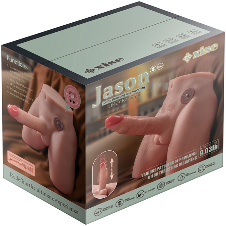XISE - JASON ΡΕΑΛΙΣΤΙΚΟΣ ΑΥΝΑΙΣΘΗΤΗΣ ΜΕ ΩΘΗΣΗ ΚΑΙ ΔΟΝΗΣΗ 17 ΕΚ.