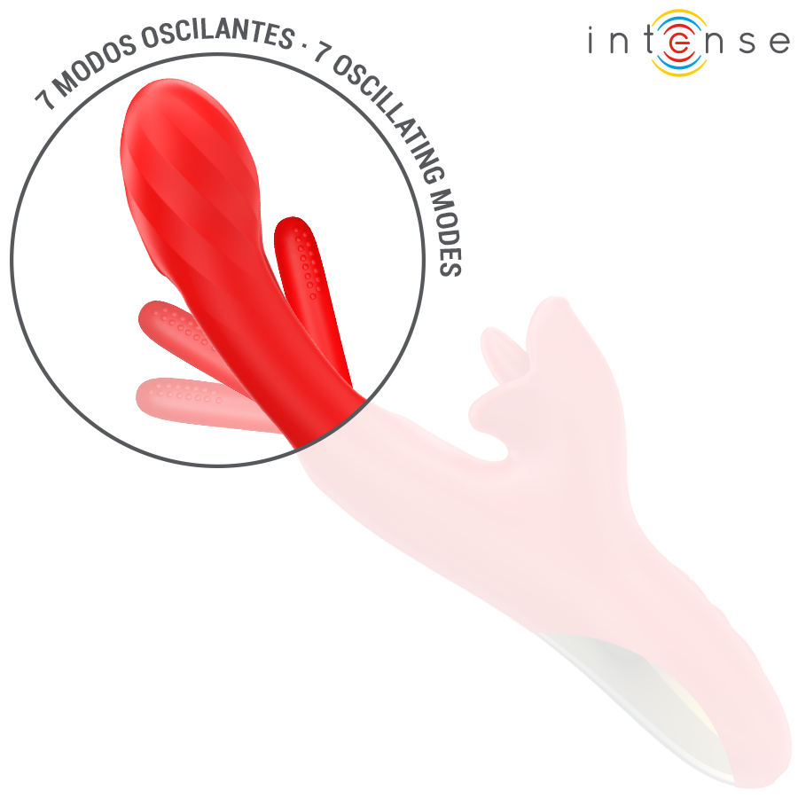 INTENSE - JESSICA ΔΟΝΗΤΗΣ ΠΟΛΥΛΕΙΤΟΥΡΓΙΑΣ ΔΙΕΓΕΡΣΗΣ ΚΛΕΙΤΟΡΙΔΑΣ 24,8 CM ΚΟΚΚΙΝΟΣ