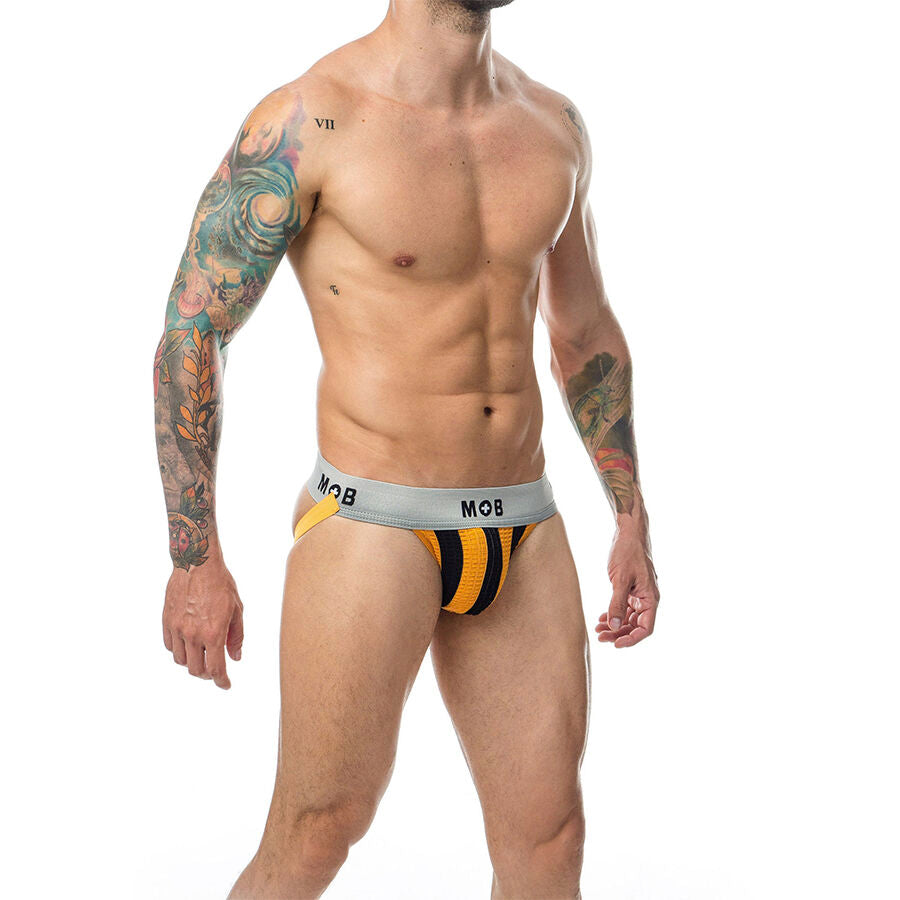 MOB - CLASSIC JOCK STRIPE ORANGE SIZE XXL