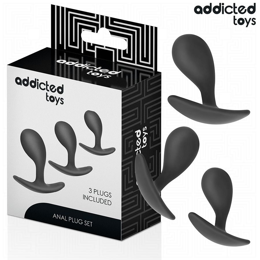 ADDICTED TOYS - ΣΕΤ 3 ΠΡΩΚΤΙΚΩΝ ΣΥΣΚΕΥΩΝ ΣΙΛΙΚΟΝΗΣ ΜΟΝΤΕΛΟ 3