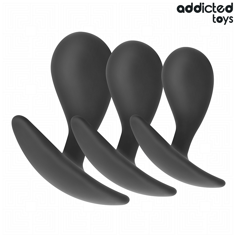 ADDICTED TOYS - ΣΕΤ 3 ΠΡΩΚΤΙΚΩΝ ΣΥΣΚΕΥΩΝ ΣΙΛΙΚΟΝΗΣ ΜΟΝΤΕΛΟ 3