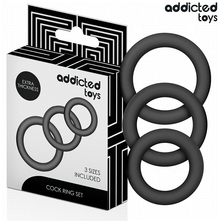 ADDICTED TOYS - ΣΕΤ ΔΑΚΤΥΛΙΔΙΩΝ ΣΙΛΙΚΟΝΗΣ ΜΟΝΤΕΛΟ 1