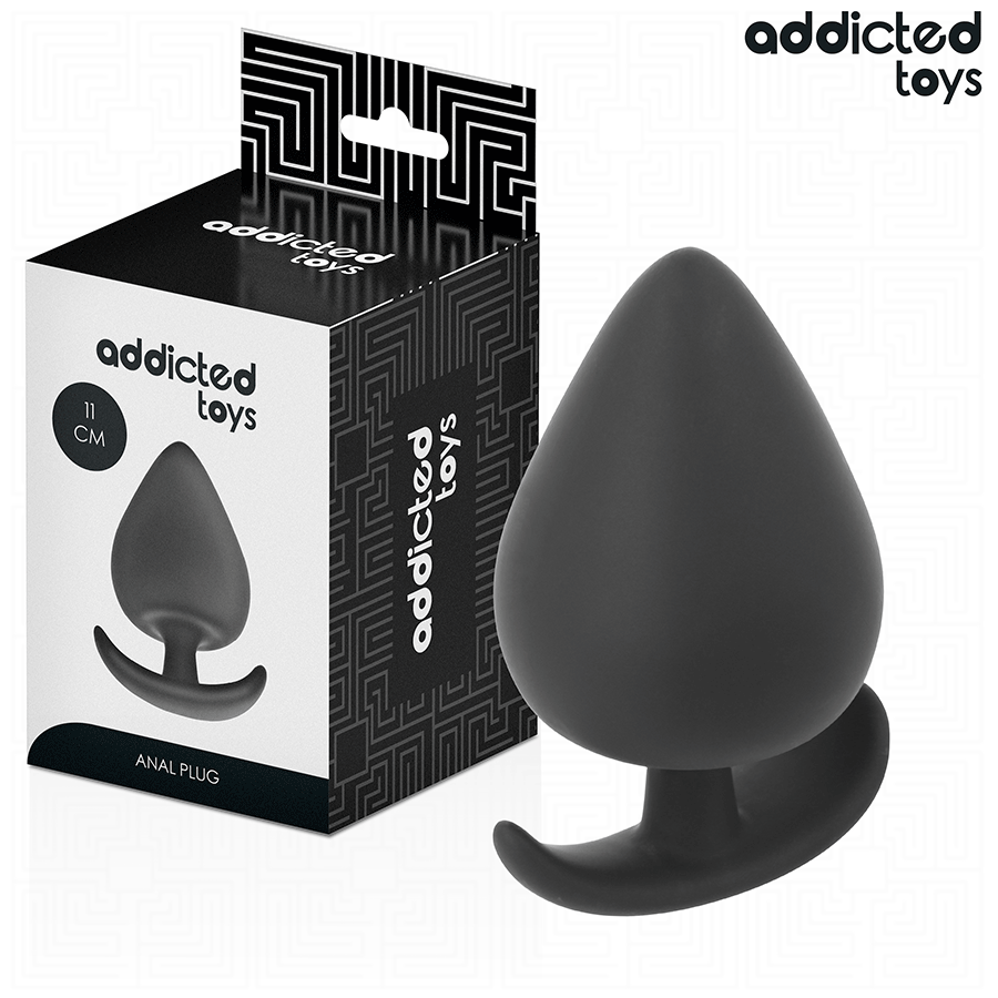 ADDICTED TOYS - Πρωκτικό βύσμα σιλικόνης, μέγεθος XXL 11 cm