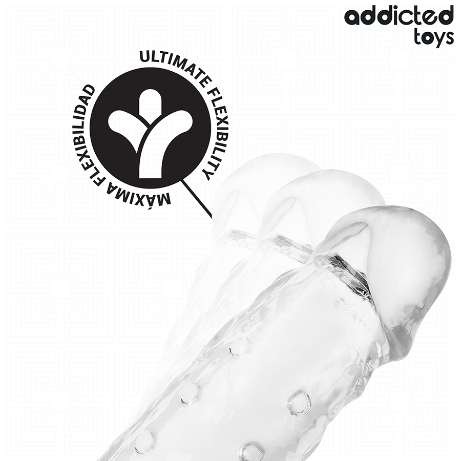 ADDICTED TOYS - ΔΙΑΦΑΝΗ ΘΗΚΗ ΠΕΟΥΣ ΜΕΓΕΘΟΣ M 27 CM