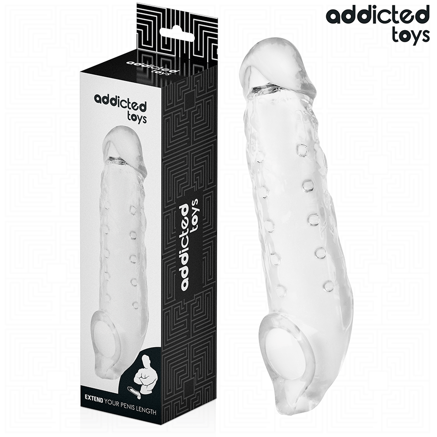 ADDICTED TOYS - ΔΙΑΦΑΝΗ ΘΗΚΗ ΠΕΟΥΣ ΜΕΓΕΘΟΣ M 27 CM