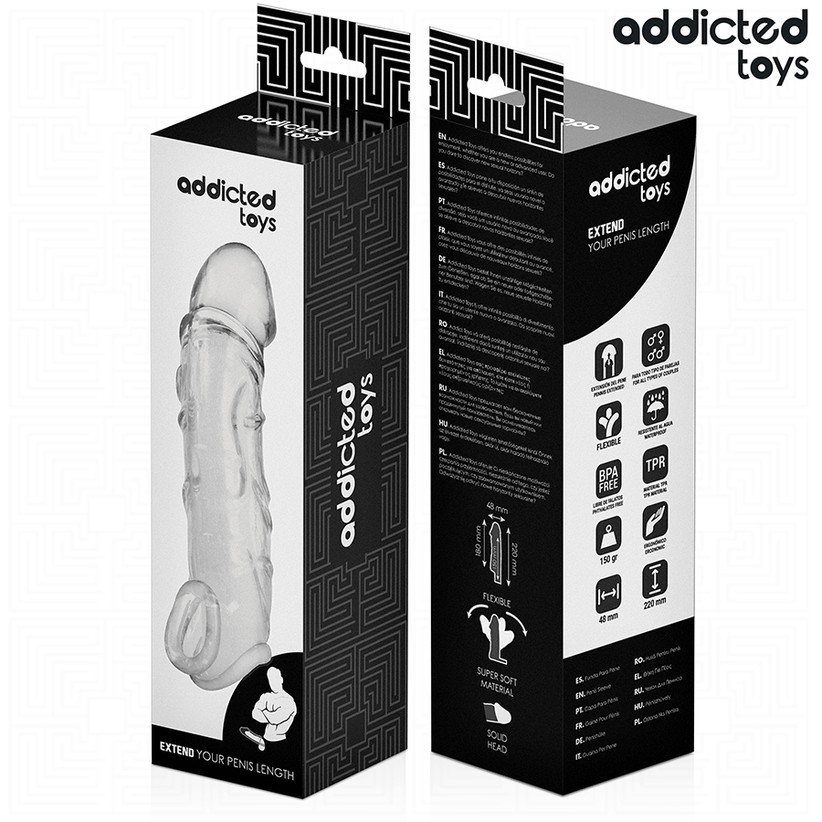 ADDICTED TOYS - ΔΙΑΦΑΝΗ ΕΠΕΚΤΑΣΗ ΠΕΟΥΣ 27 ΕΚ.