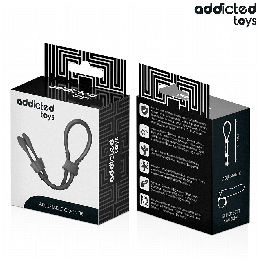 ADDICTED TOYS - ΡΥΘΜΙΖΟΜΕΝΟ ΣΧΟΙΝΙ ΣΙΛΙΚΟΝΗΣ ΓΙΑ ΤΟ ΠΕΟΣ
