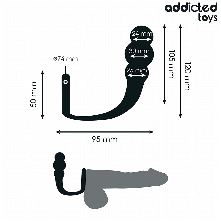 ADDICTED TOYS - ΠΡΩΚΤΙΚΟ ΣΥΣΚΕΥΑΣΜΑ ΜΕ ΔΑΚΤΥΛΙΔΙ ΣΙΛΙΚΟΝΗΣ ΜΟΝΤΕΛΟ 1