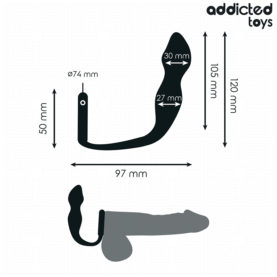 ADDICTED TOYS - ΠΡΩΚΤΙΚΟ ΣΥΣΚΕΥΑΣΜΑ ΜΕ ΔΑΚΤΥΛΙΔΙ ΣΙΛΙΚΟΝΗΣ ΜΟΝΤΕΛΟ 2