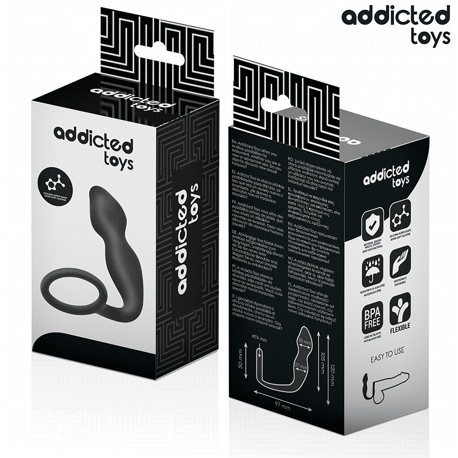 ADDICTED TOYS - ΠΡΩΚΤΙΚΟ ΣΥΣΚΕΥΑΣΜΑ ΜΕ ΔΑΚΤΥΛΙΔΙ ΣΙΛΙΚΟΝΗΣ ΜΟΝΤΕΛΟ 2