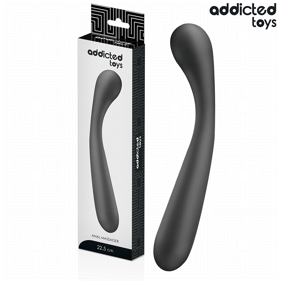 ADDICTED TOYS - ΔΙΠΛΟ ΠΡΩΚΤΙΚΟ ΜΑΣΑΖ ΣΙΛΙΚΟΝΗΣ 22,5 CM