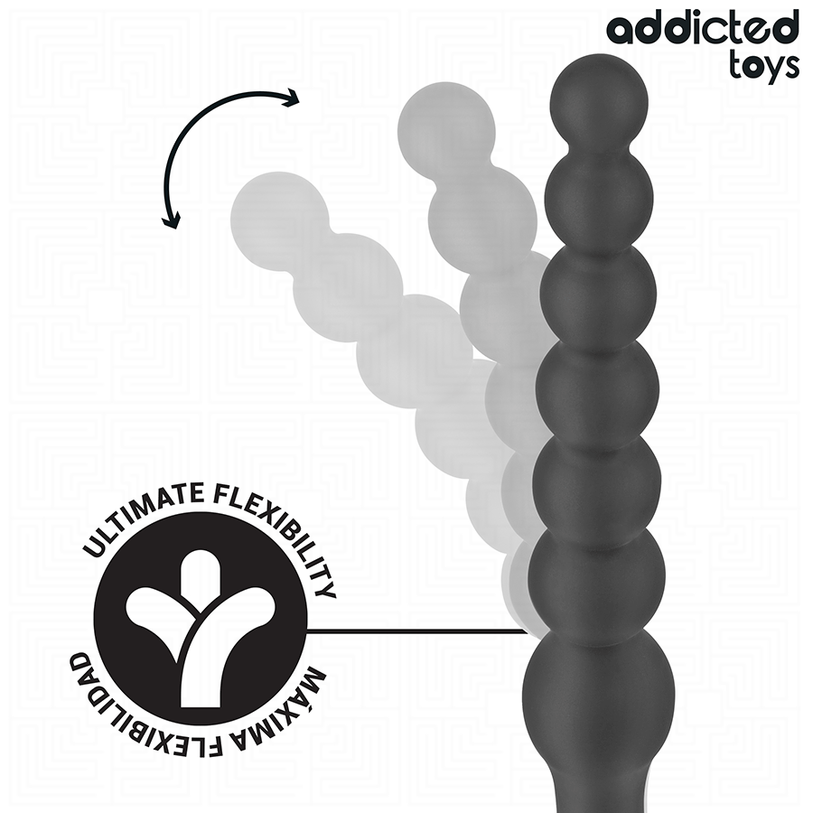ADDICTED TOYS - ΔΙΠΛΟ ΠΡΩΚΤΙΚΟ ΜΑΣΑΖ ΣΙΛΙΚΟΝΗΣ 24 CM