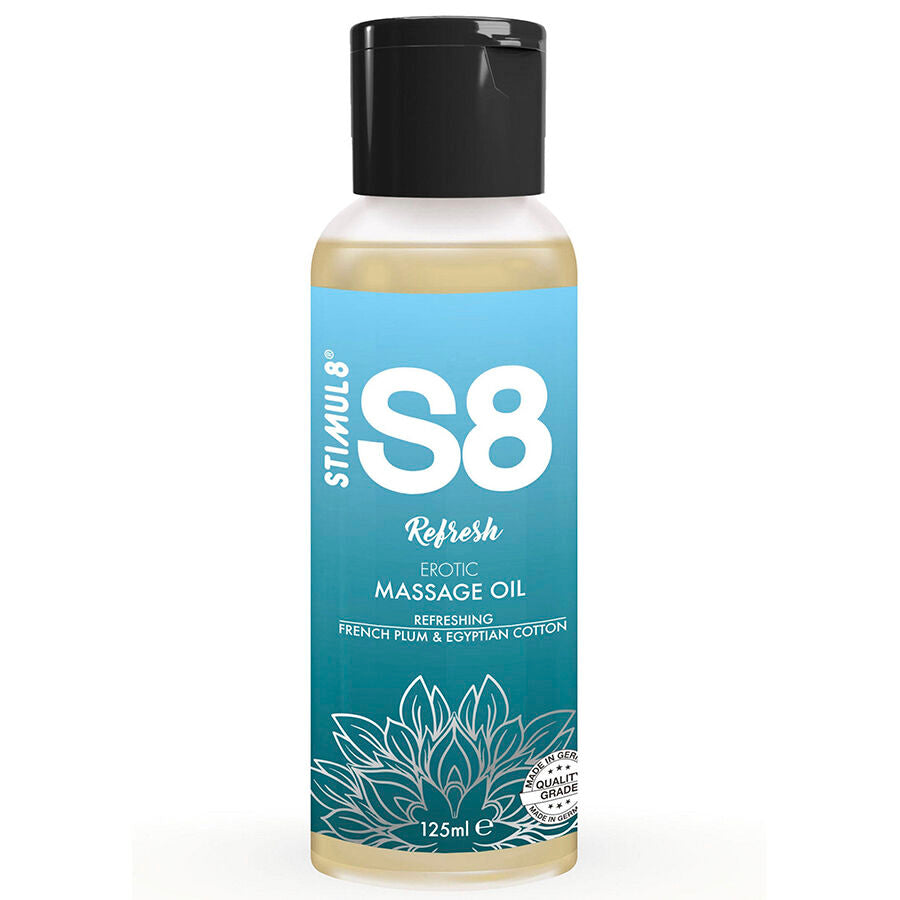 STIMUL8 - S8 ΑΝΑΝΕΩΤΙΚΟ ΒΑΜΒΑΚΕΡΟ ΛΑΔΙ ΜΑΣΑΖ 125 ML