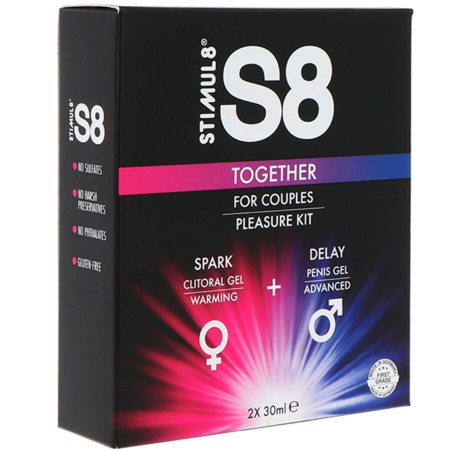 STIMUL8 - S8 ΜΑΖΙ ΚΙΤ ΓΙΑ ΖΕΥΓΑΡΙΑ 2 X 30 ML