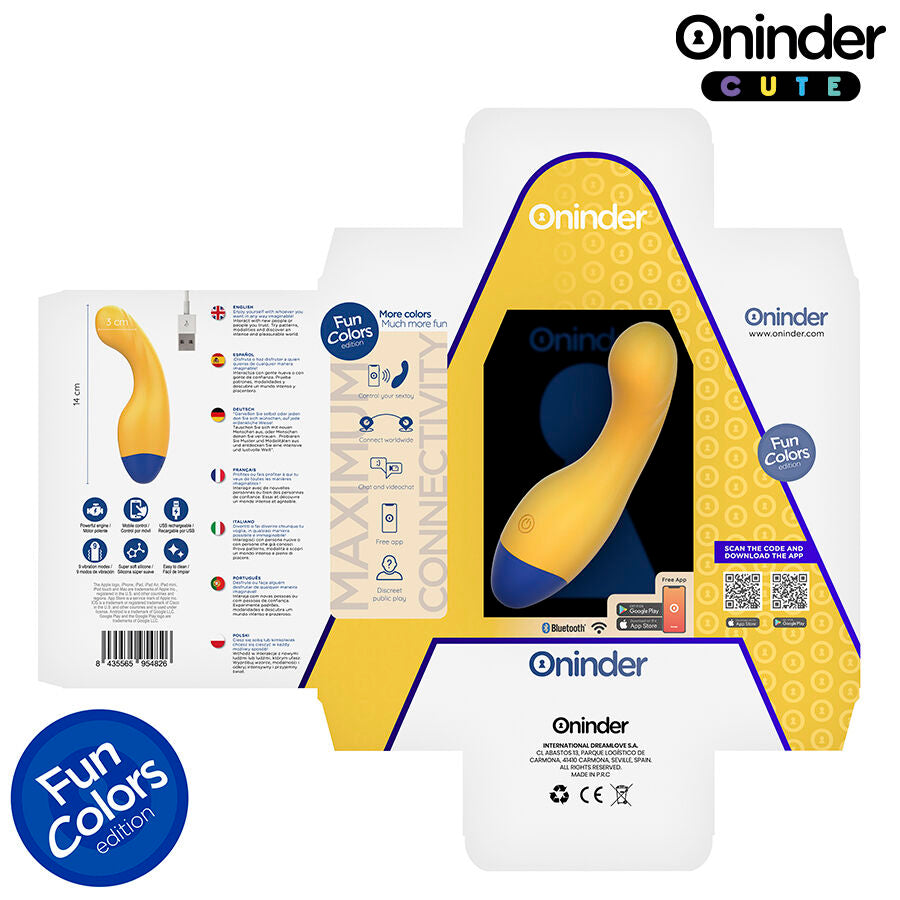 ONINDER CUTE - ΔΟΝΗΤΗΣ ΣΗΜΕΙΟΥ G LOVE BUDDY MASTER - ΔΩΡΕΑΝ ΠΑΓΚΟΣΜΙΑ ΕΦΑΡΜΟΓΗ