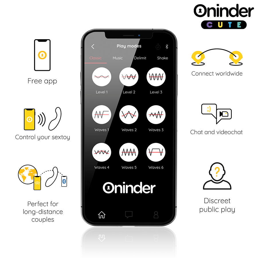 ONINDER CUTE - ΔΟΝΗΤΗΣ ΣΗΜΕΙΟΥ G LOVE BUDDY MASTER - ΔΩΡΕΑΝ ΠΑΓΚΟΣΜΙΑ ΕΦΑΡΜΟΓΗ