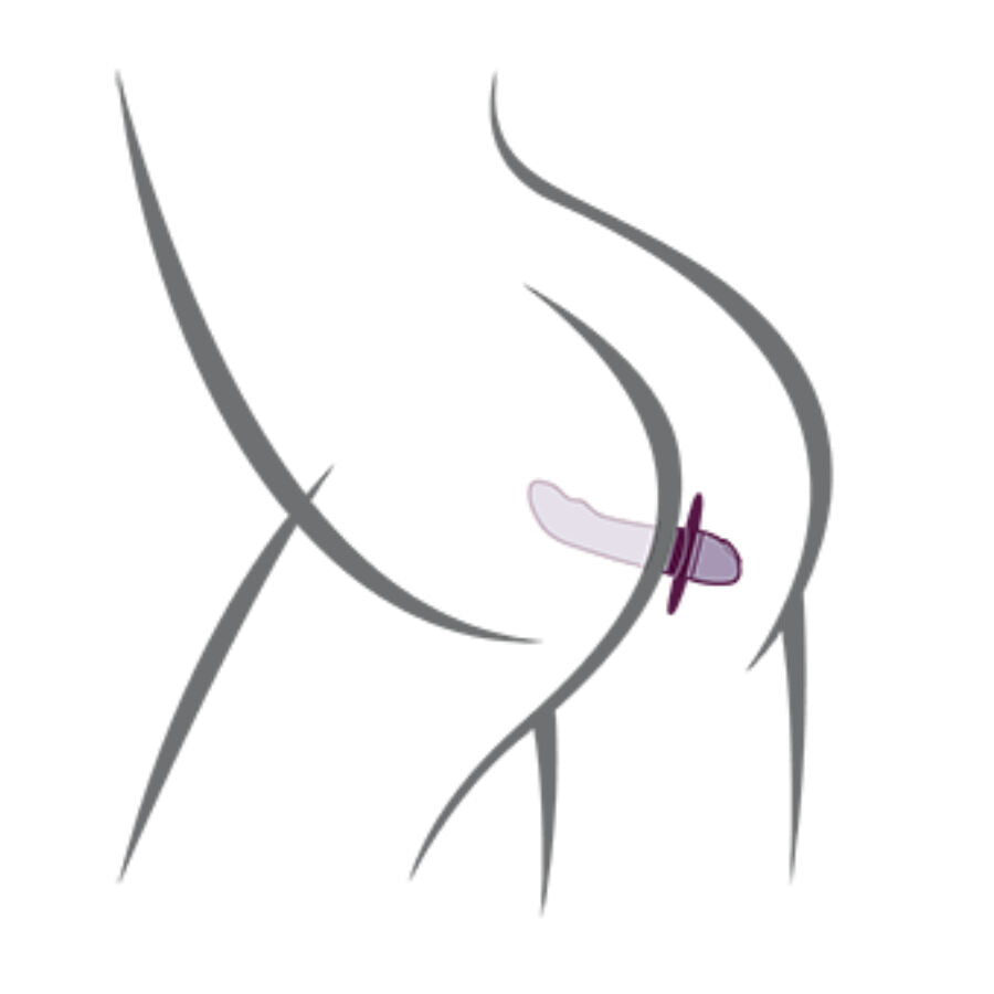 ROCKS-OFF - QUEST PROSTATE BULLET PROSTATE VIBRATOR BLACK