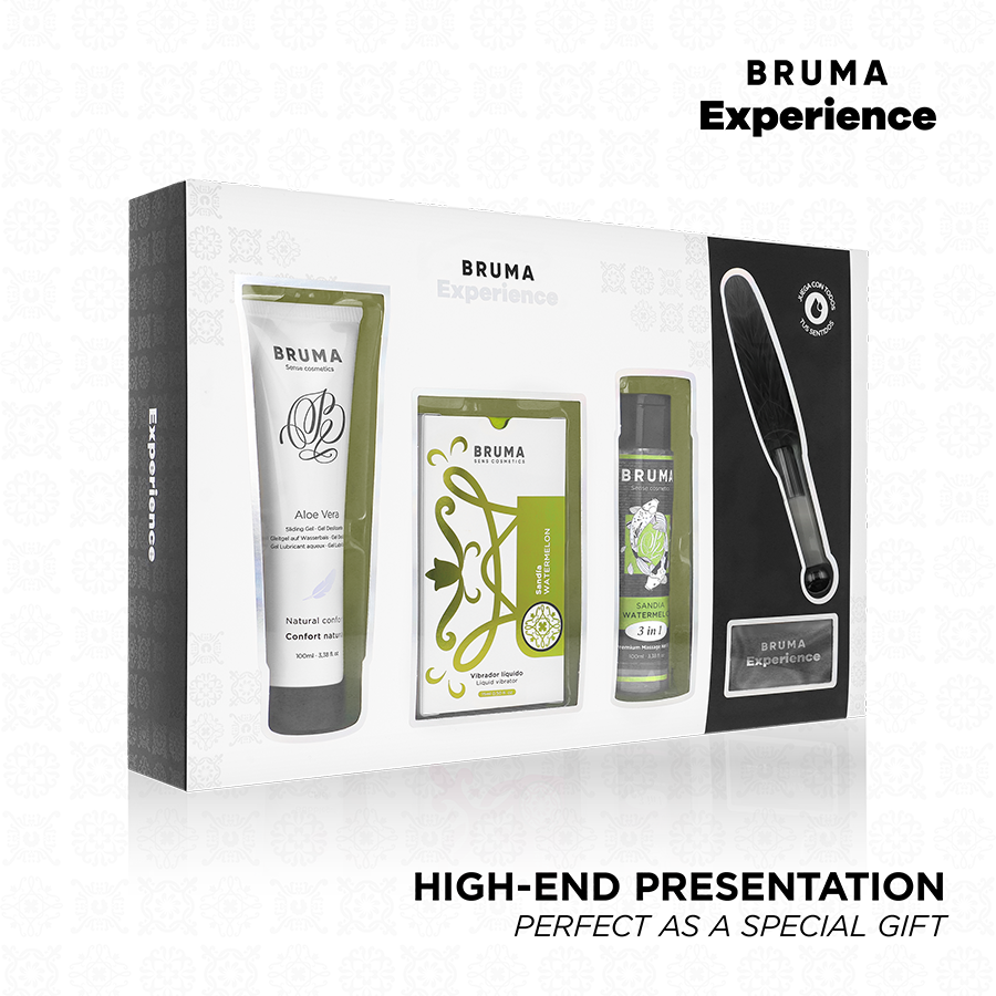 BRUMA XPERIENCE - ΚΙΤ ΓΛΥΚΟΥ ΠΕΙΡΑΣΜΟΥ ΔΟΝΗΤΙΚΟ-ΟΡΓΑΣΜΙΚΟ ΚΑΡΠΟΥΖΙ