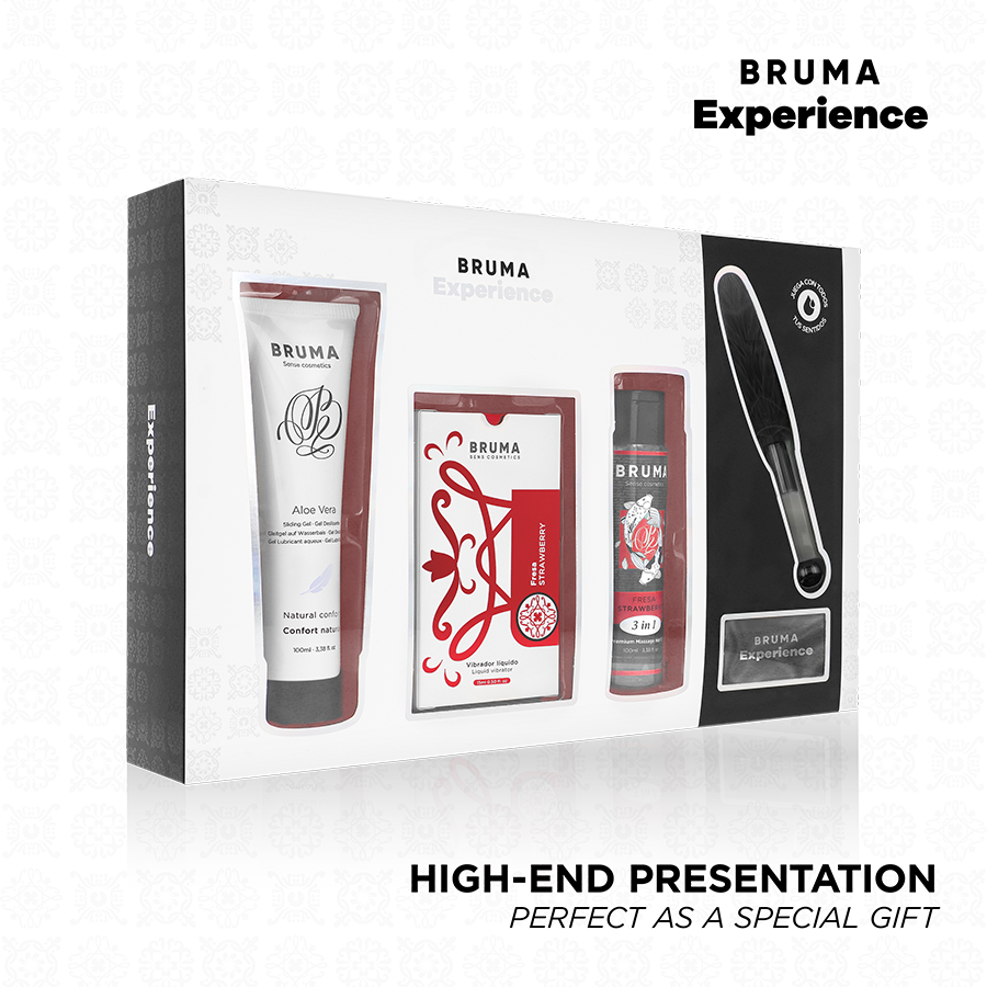 BRUMA XPERIENCE - ΚΙΤ ΔΟΝΗΤΙΚΟΥ-ΟΡΓΑΣΜΙΚΟΥ ΠΕΙΡΑΣΜΟΥ ΜΕ ΓΛΥΚΙΑ ΦΡΑΟΥΛΑ
