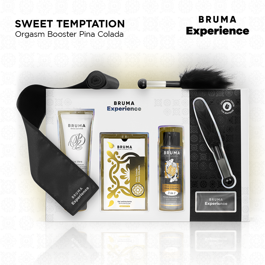 BRUMA XPERIENCE - Πακέτο Γλυκιάς Πίνα Κολάντα με Πειρασμό και Ενισχυτικό Οργασμού