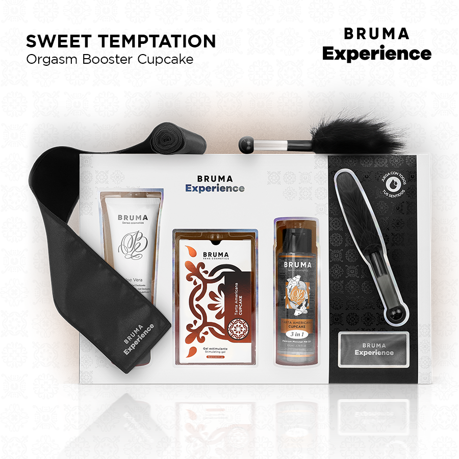 BRUMA XPERIENCE - ΚΙΤ ΓΛΥΚΙΑΣ ΑΜΕΡΙΚΑΝΙΚΗΣ ΤΑΡΤΑΣ ΓΙΑ ΤΟΝ ΠΕΙΡΑΣΜΟ ΜΕ ΕΝΙΣΧΥΤΗ ΟΡΓΑΣΜΟΥ