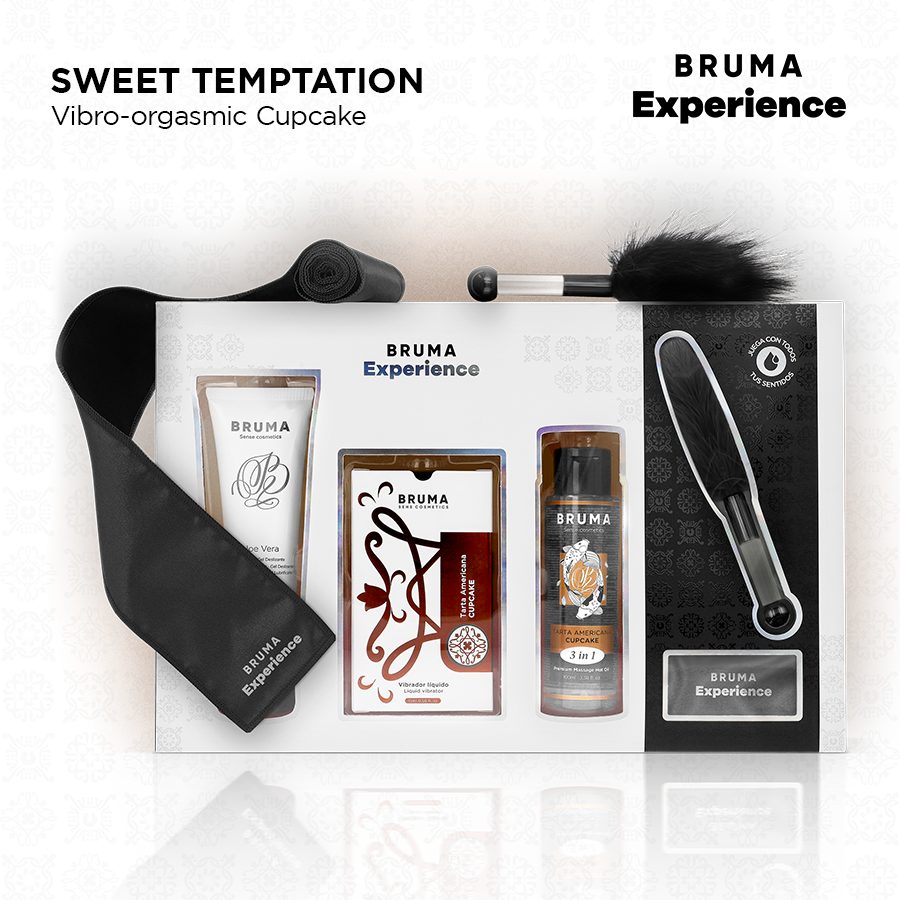BRUMA XPERIENCE - ΚΙΤ ΓΛΥΚΟΥ ΠΕΙΡΑΣΜΟΥ ΔΟΝΗΤΙΚΟ-ΟΡΓΑΣΜΙΚΟ ΑΜΕΡΙΚΑΝΙΚΟ ΚΕΙΚ