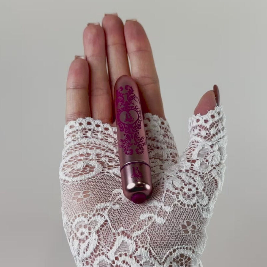 ROCKS-OFF - RO-90 COURTESAN PINK VIBRATING BULLET