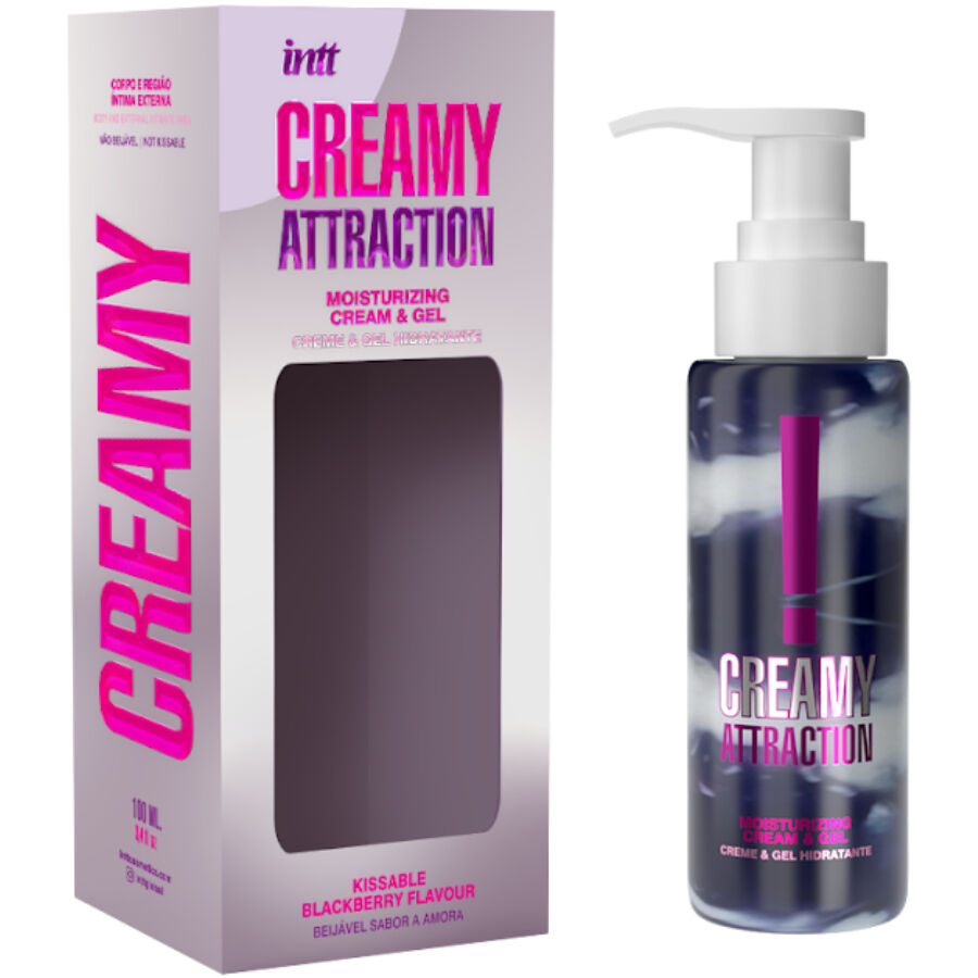 INTT RELEASES - Κρέμα και τζελ με γεύση βατόμουρου KISSABLE 100 ml