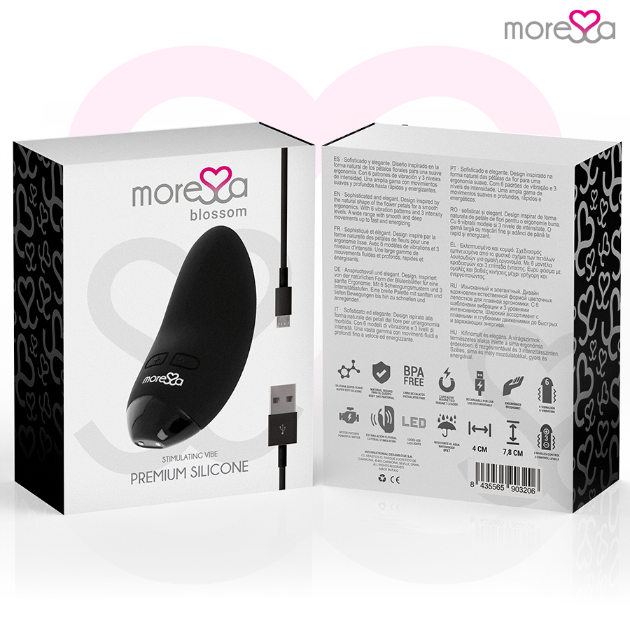 ΔΟΝΗΤΗΣ MORESSA - BLOSSOM BLACK