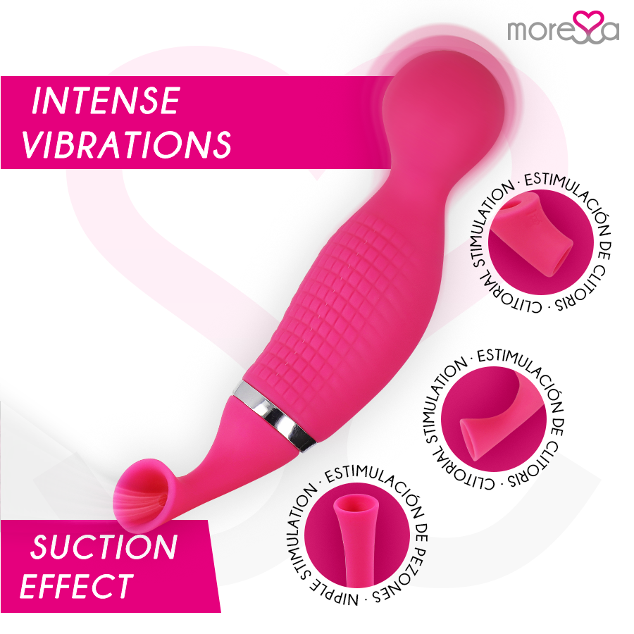 MORESSA - KIRK DUO SUCTION + MULTI-PERFORMANCE ΜΑΣΑΖ ΠΟΛΛΑΠΛΩΝ ΑΠΟΔΟΣΕΩΝ PREMIUM ΣΙΛΙΚΟΝΗΣ ΕΠΑΝΑΦΟΡΤΙΖΟΜΕΝΗ