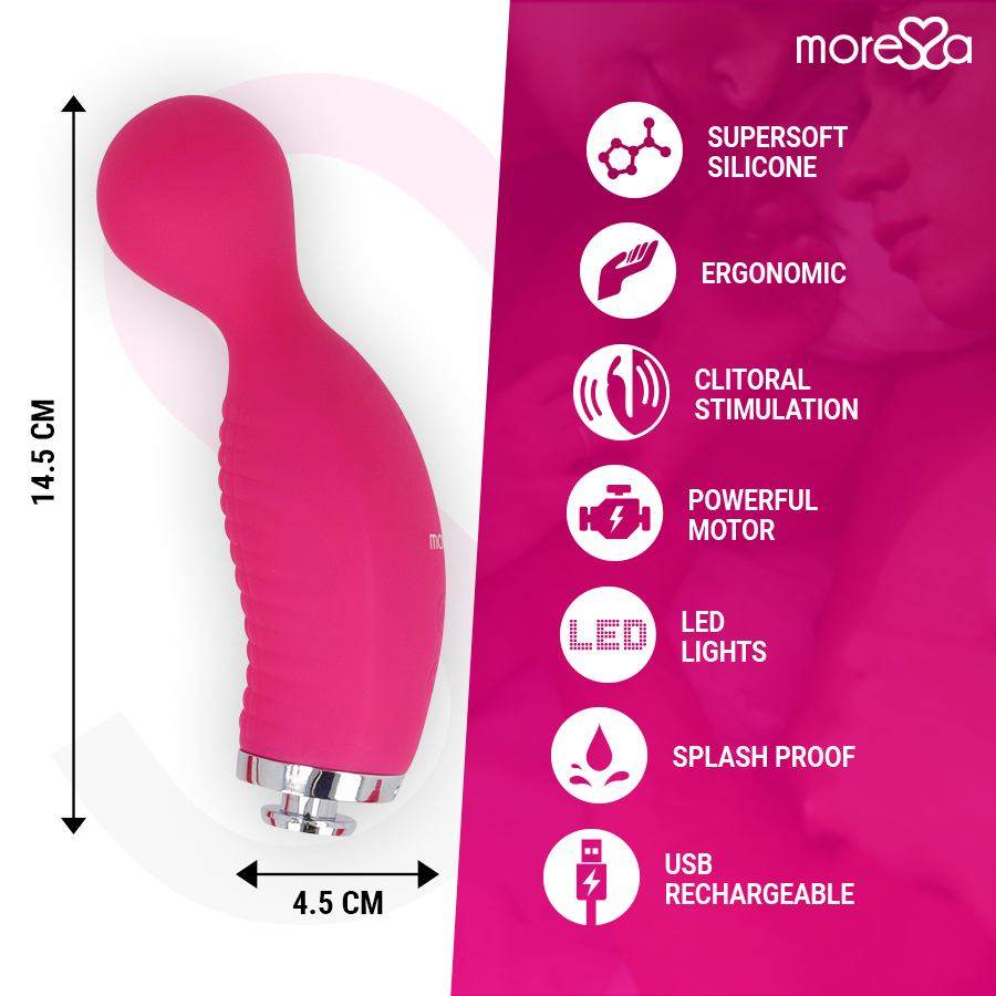 MORESSA - KIRK DUO SUCTION + MULTI-PERFORMANCE ΜΑΣΑΖ ΠΟΛΛΑΠΛΩΝ ΑΠΟΔΟΣΕΩΝ PREMIUM ΣΙΛΙΚΟΝΗΣ ΕΠΑΝΑΦΟΡΤΙΖΟΜΕΝΗ