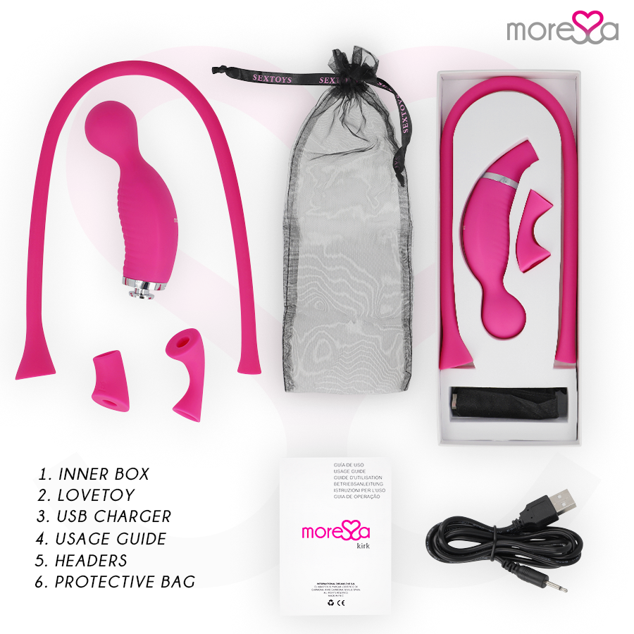 MORESSA - KIRK DUO SUCTION + MULTI-PERFORMANCE ΜΑΣΑΖ ΠΟΛΛΑΠΛΩΝ ΑΠΟΔΟΣΕΩΝ PREMIUM ΣΙΛΙΚΟΝΗΣ ΕΠΑΝΑΦΟΡΤΙΖΟΜΕΝΗ