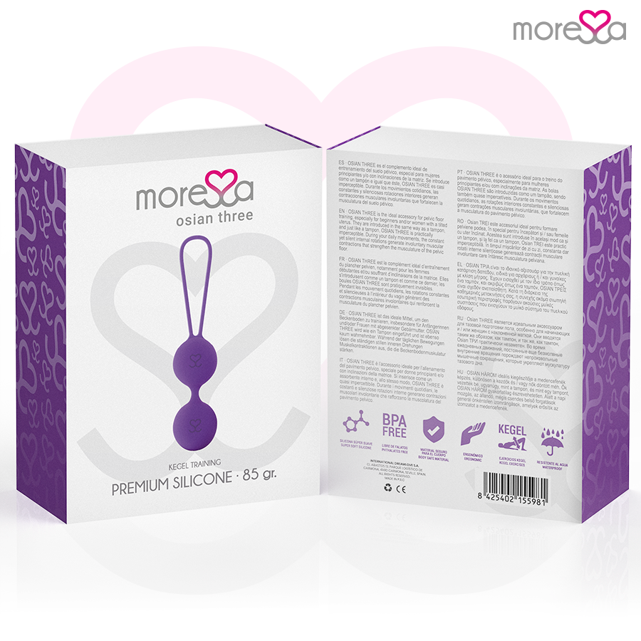 MORESSA - OSIAN THREE PREMIUM LILAC ΣΙΛΙΚΟΝΗ