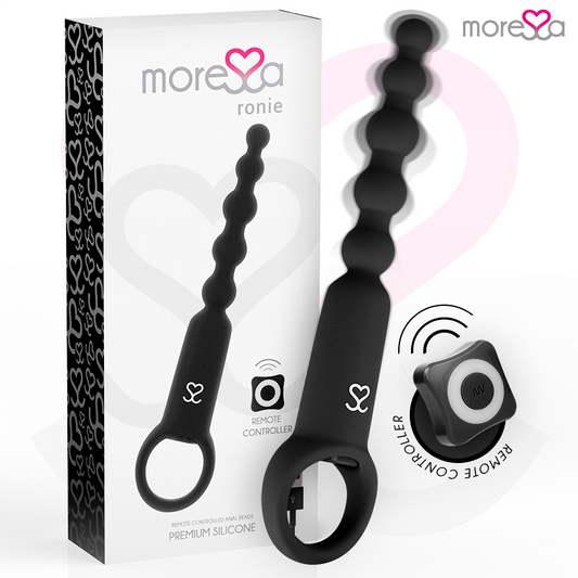 MORESSA - RONIE REMOTE CONTROL BLACK ANAL PLEASURE