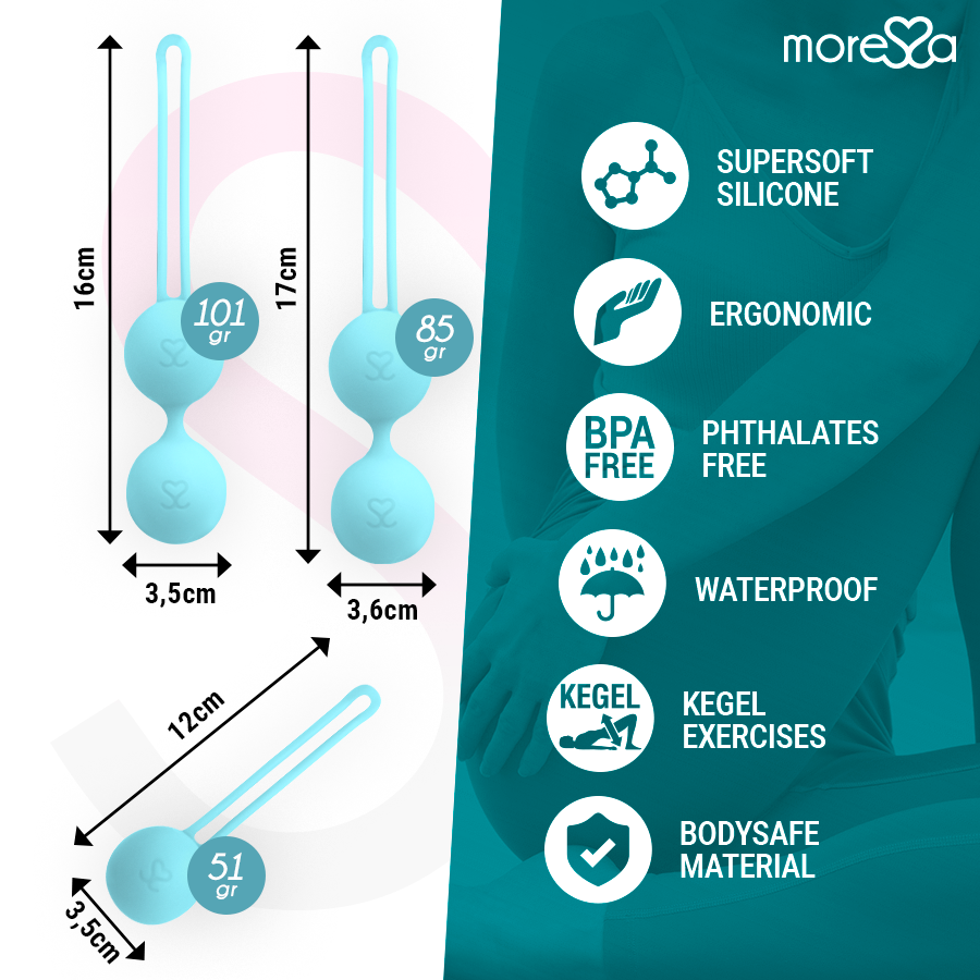 MORESSA - OSIAN SET PREMIUM ΤΥΡΚΟΥΑΖ ΣΙΛΙΚΟΝΗΣ
