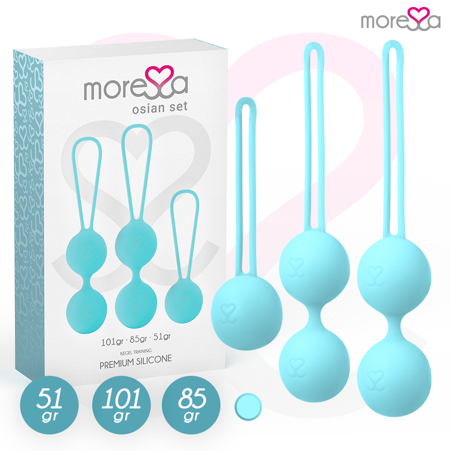 MORESSA - OSIAN SET PREMIUM ΤΥΡΚΟΥΑΖ ΣΙΛΙΚΟΝΗΣ