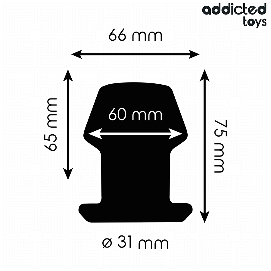 ADDICTED TOYS - EXTREME HOLLOW ΠΡΩΚΤΙΚΟ ΠΩΜΑ ΣΙΛΙΚΟΝΗΣ ΜΕΓΕΘΟΣ S 7.5 CM
