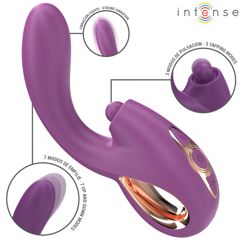 INTENSE - LALI ΠΟΛΥΛΕΙΤΟΥΡΓΙΚΟΣ ΔΟΝΗΤΗΣ ΣΗΜΕΙΟΥ G, TAPPING & THRUST & VIBRATION, ΜΩΒ