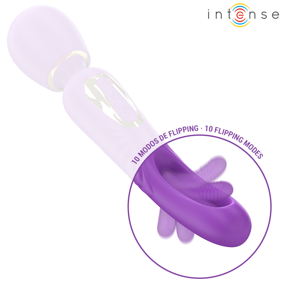 INTENSE - CHRISTY ΔΟΝΟΥΜΕΝΟ ΡΑΒΔΙ ΜΕ ΓΛΩΣΣΑ ΠΟΥ ΑΝΕΒΑΙΝΕΙ