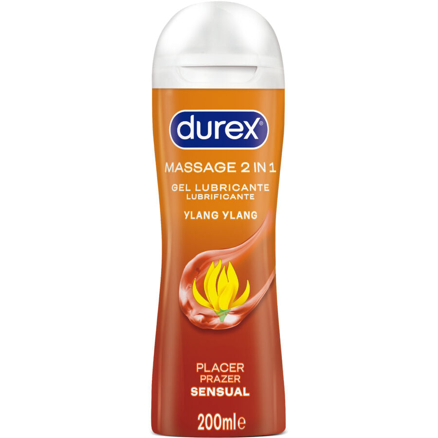 DUREX - Λιπαντικό τζελ YLANG-YLANG για αισθησιακό μασάζ 200 ml