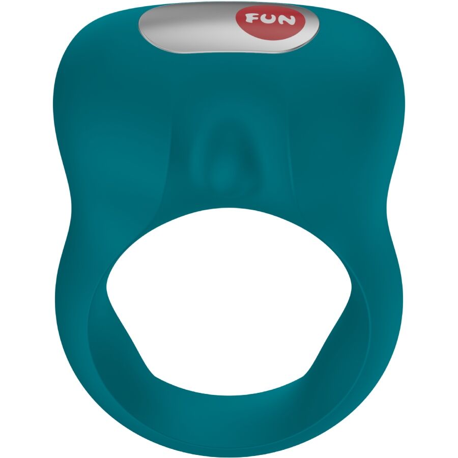 FUN FACTORY - STEADY VIBRATING COCK RING BOTTLE GREEN