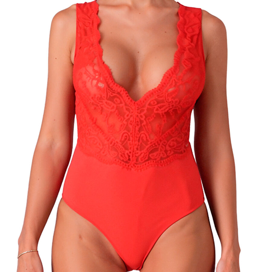 PASSION - EVALIE ΣΩΜΑ ΚΟΚΚΙΝΟ L/XL