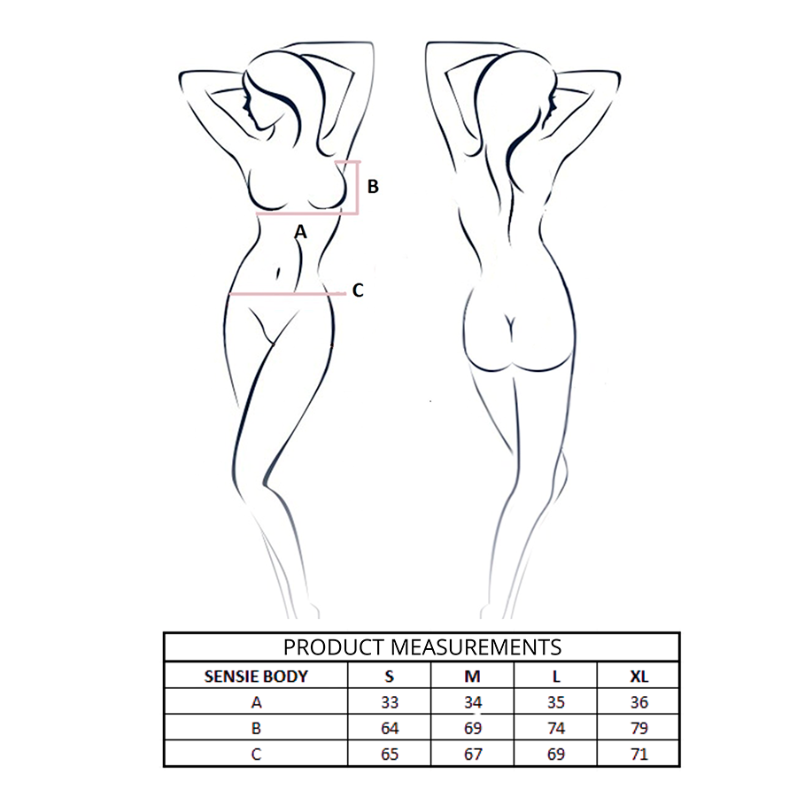 PASSION - SENSIE BODY ΚΟΡΑΛΙ L/XL