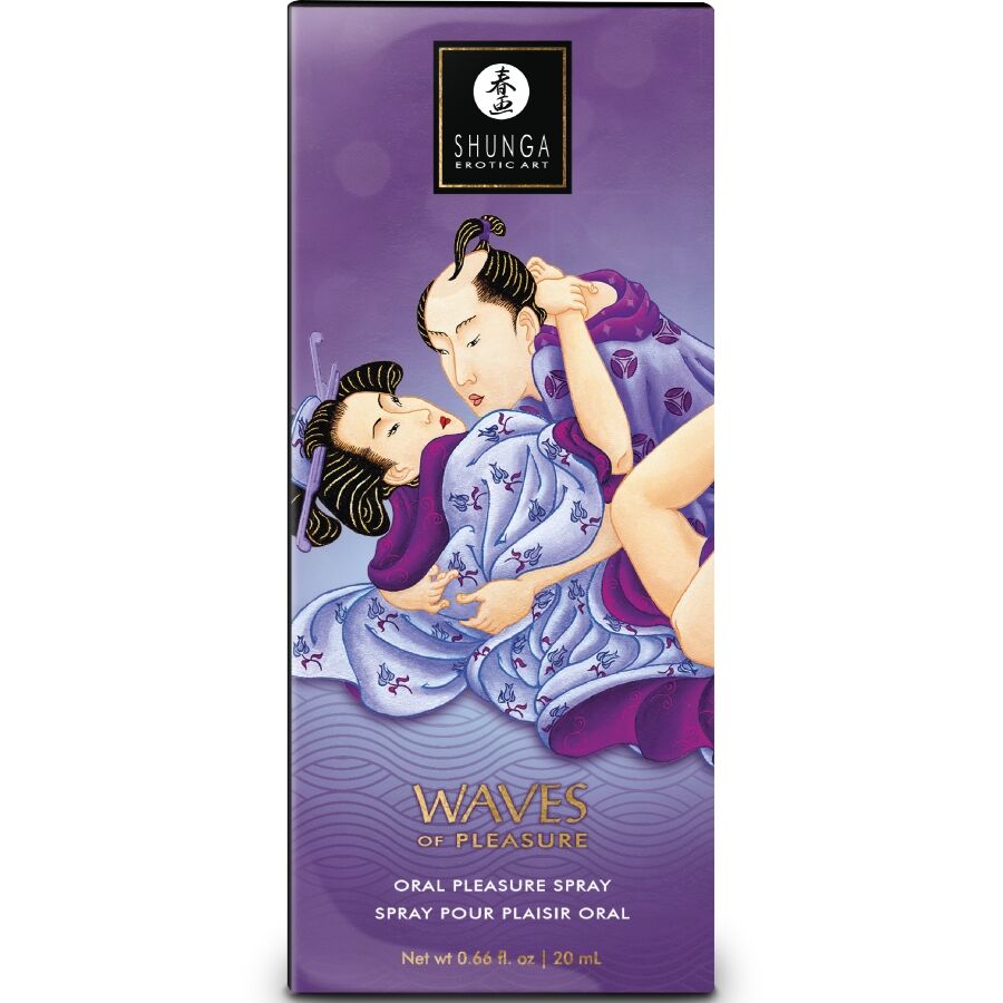 SHUNGA - WAVES PLEASURE SPRAY ΣΤΟΜΑΤΙΚΟ ΣΕΞΟΥΑΛΙΚΟ ΜΕ ΕΞΩΤΙΚΑ ΦΡΟΥΤΑ 20 ML