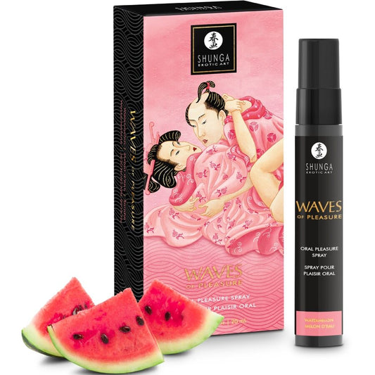 SHUNGA - WAVES PLEASURE SPRAY ΣΤΟΜΑΤΙΚΟ ΣΕΞΟΥΑΛΙΚΟ ΚΑΡΠΟΥΖΙ 20 ML
