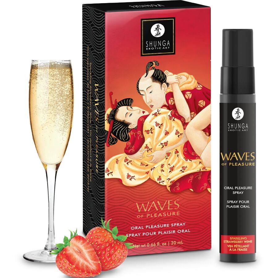 SHUNGA - WAVES PLEASURE SPRAY ΣΤΟΜΑΤΙΚΟ ΣΕΞΟΥΑΛΙΚΟ ΦΡΑΟΥΛΑ 20 ML