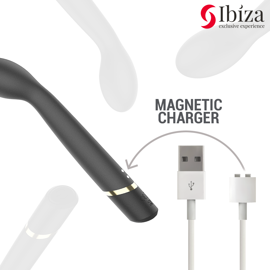 IBIZA - G-SPOT VIBRATOR 10 VIBRATIONS RECHARGEABLE