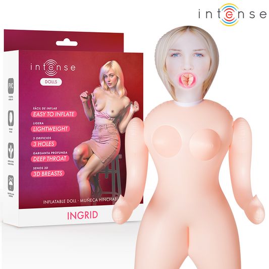 ΚΟΥΚΛΕΣ INTENSE - ΦΟΥΣΚΩΤΗ ΚΟΥΚΛΑ INGRID ΜΕ ΤΡΙΑ ΣΤΟΜΙΑ